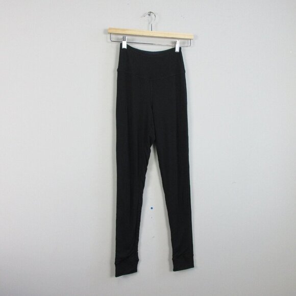 Encircled High Rise Women's Leggings S Black Modal Stretch Yoga Fitness Gym 292 - Picture 1 of 11